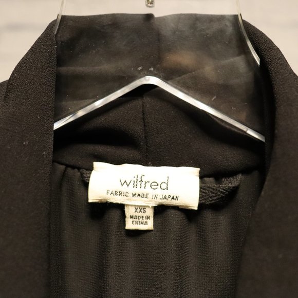 Aritzia Wilfred Little Black Dress Standard Adult Size XXS - Picture 2 of 3